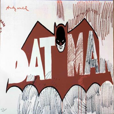 Andy WARHOL (d’après) - Batman - Granolithographie