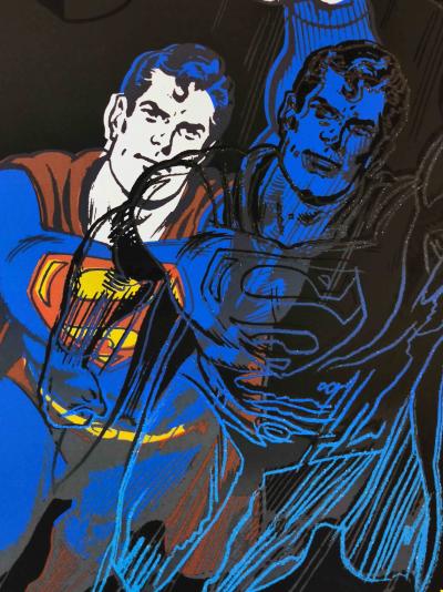 Andy WARHOL (d’après) - Superman - Granolithographie 2