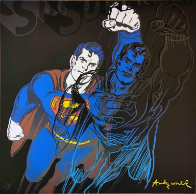 Andy WARHOL (d’après) - Superman - Granolithographie 2