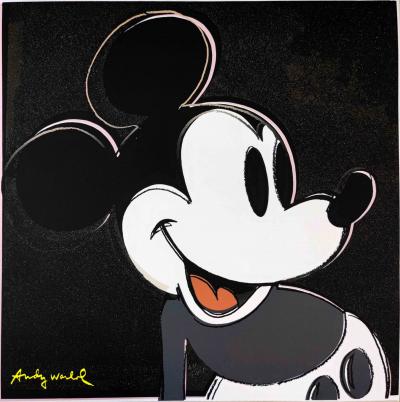 Andy WARHOL (d’après) - Mickey - Granolithographie 2