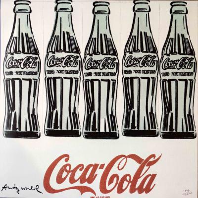 Andy WARHOL (d’après) - Coca Cola - Granolithographie 2