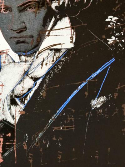 Andy WARHOL (d’après) - Ludwig van Beethoven - Granolithographie 2