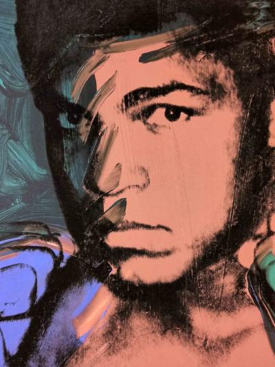 Andy WARHOL (d’après) - Mohamed Ali - Granolithographie 2