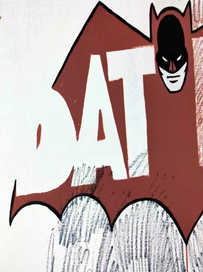 Andy WARHOL (d’après) - Batman - Granolithographie 2