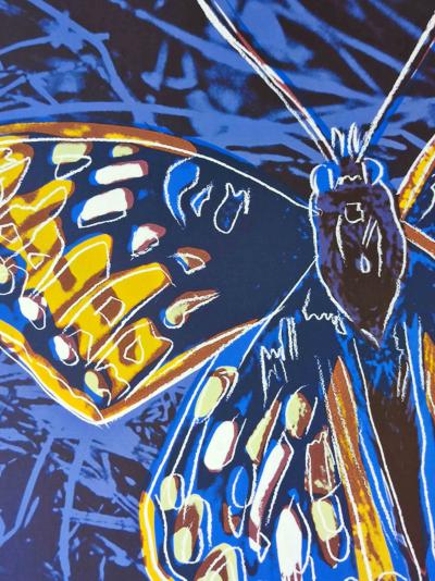 Andy WARHOL (d’après) - Papillon - Granolithographie 2