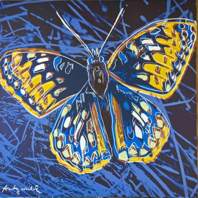 Andy WARHOL (d’après) - Papillon - Granolithographie 2