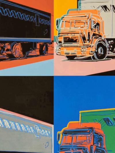 Andy WARHOL (d’après) - Trucks - Granolithographie 2