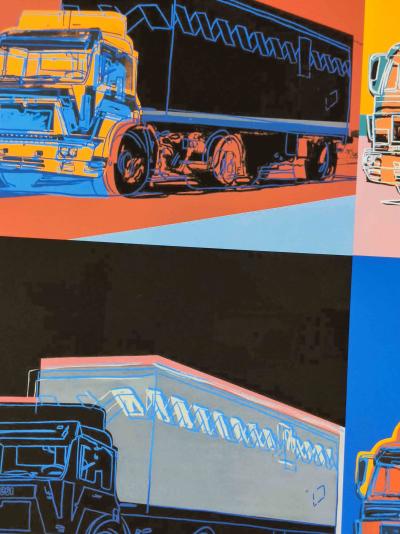 Andy WARHOL (d’après) - Trucks - Granolithographie 2