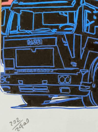 Andy WARHOL (d’après) - Trucks - Granolithographie 2