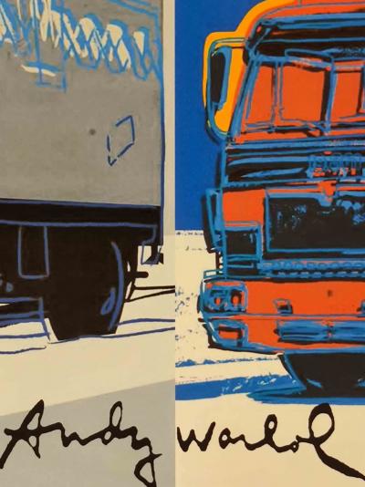 Andy WARHOL (d’après) - Trucks - Granolithographie 2