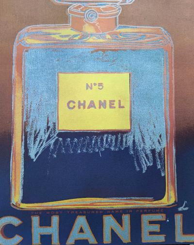 Andy WARHOL (d’après) - Chanel- Granolithographie 2