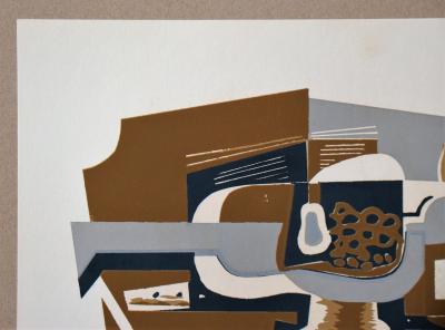 Juan GRIS (after) - Le compotier, 1953 - Screenprint in colors 2