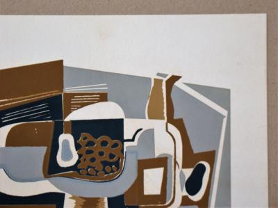Juan GRIS (after) - Le compotier, 1953 - Screenprint in colors 2