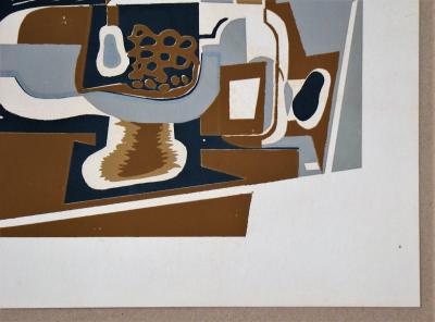 Juan GRIS (after) - Le compotier, 1953 - Screenprint in colors 2