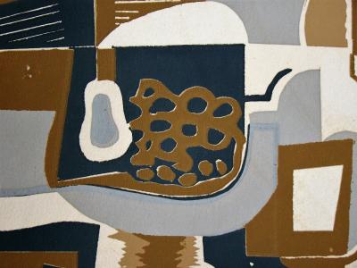 Juan GRIS (after) - Le compotier, 1953 - Screenprint in colors 2
