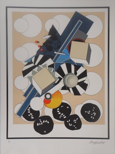 Alain LE YAOUANC : La page d’un siècle  - Lithographie Originale Signée 2