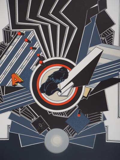 Alain LE YAOUANC : Meliastenibis - Lithographie Originale Signée 2