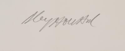 Alain LE YAOUANC : Monutens - Lithographie Originale Signée 2