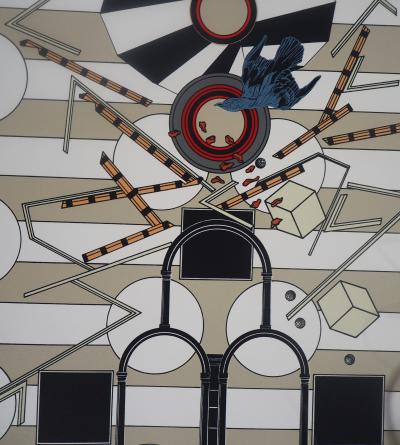 Alain LE YAOUANC : Les portes mimétiques  - Lithographie Originale Signée 2