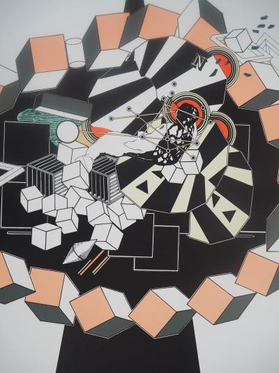 Alain LE YAOUANC : Korkozégone  - Lithographie Originale Signée 2