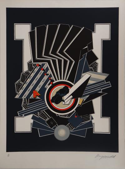 Alain LE YAOUANC : Meliastenibis - Original Signed Lithograph 2