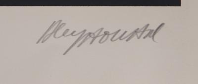 Alain LE YAOUANC : Meliastenibis - Original Signed Lithograph 2