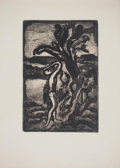 Georges ROUAULT -  La cueillette, 1928 - Gravure originale signée 2