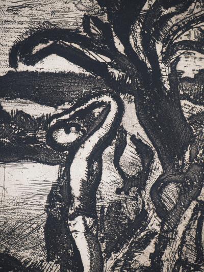 Georges ROUAULT -  La cueillette, 1928 - Gravure originale signée 2