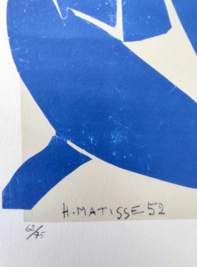 Henri Matisse (d’après) - Sérigraphie 2