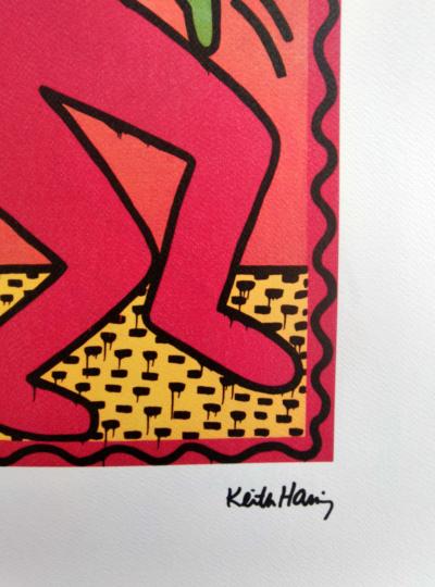 Keith HARING (d’après) - Le pont - Sérigraphie 2