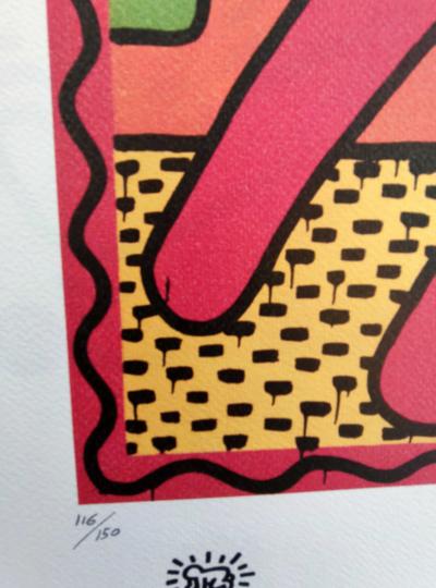Keith HARING (d’après) - Le pont - Sérigraphie 2