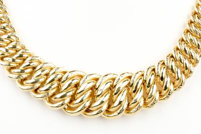 Collier en or jaune 18 carats 2