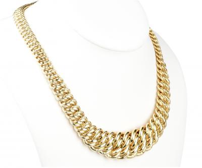 Collier en or jaune 18 carats 2