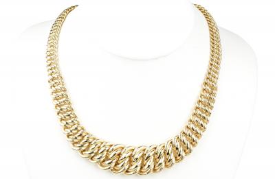 Collier en or jaune 18 carats 2