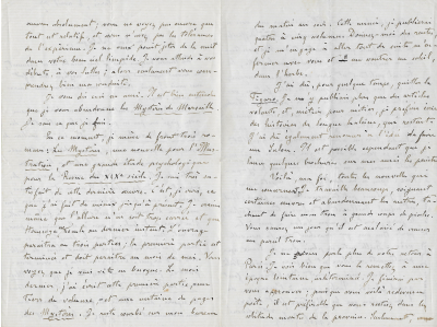 Emile ZOLA – Lettre autographe signée - Paul CEZANNE 2