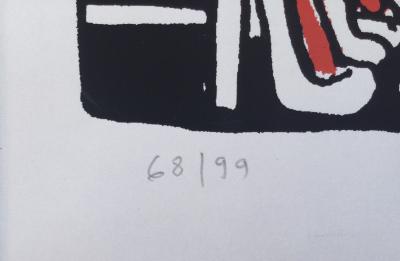 Yvon TAILLANDIER - Sans titre - Lithographie originale signée à la main 2