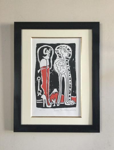 Yvon TAILLANDIER - Sans titre - Lithographie originale signée à la main 2