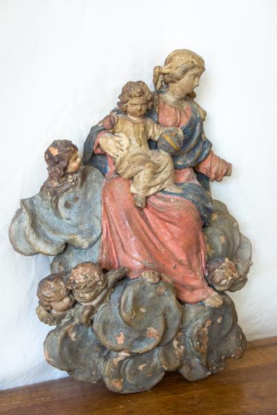 France - Applique en terre cuite, XVIIIe siècle 2