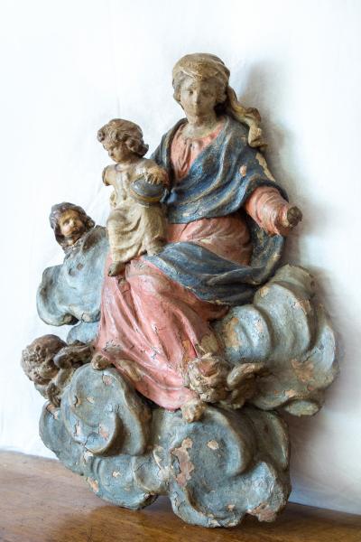 France - Applique en terre cuite, XVIIIe siècle 2