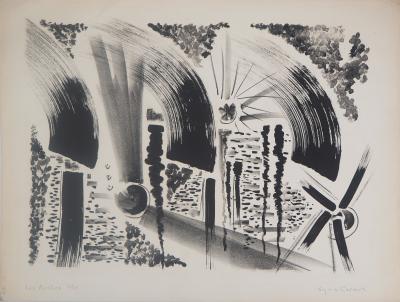 Sylvia CAREWE - Les Arches - Lithographie originale signée 2