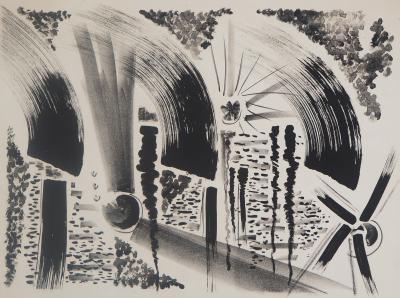 Sylvia CAREWE - Les Arches - Lithographie originale signée 2