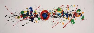Sam FRANCIS - Sans titre (Montre Swatch), 1992 - Lithographie 2