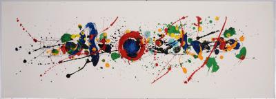 Sam FRANCIS - Sans titre (Montre Swatch), 1992 - Lithographie 2