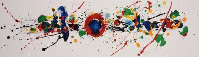 Sam FRANCIS - Sans titre (Montre Swatch), 1992 - Lithographie 2