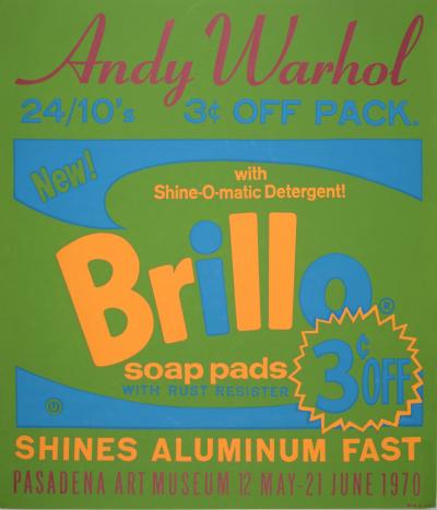 Andy WARHOL - Brillo, 1970 - Color silkscreen on wove paper 2