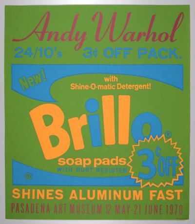 Andy WARHOL - Brillo, 1970 - Color silkscreen on wove paper 2