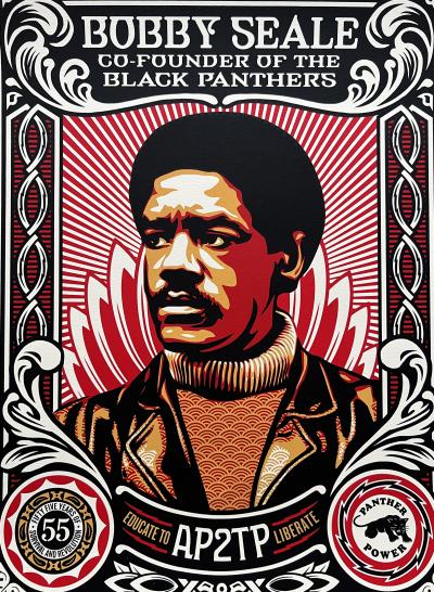 Shepard Fairey (OBEY) - Educate to Liberate, 2021 - Sérigraphie signée et numérotée 2