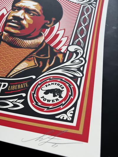 Shepard Fairey (OBEY) - Educate to Liberate, 2021 - Sérigraphie signée et numérotée 2