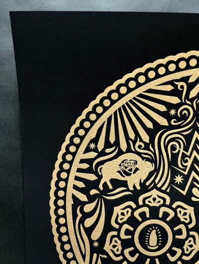 Shepard FAIREY (Obey) - Obey & Ganas Day of the Dead Calavera Set, 2021 - Ensemble de deux impressions typographiques 2