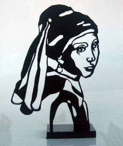 PyB - Vermeer Girl  Sculpt, 2022 - Sculpture 2
